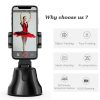 APAI GENIE Face Tracking Camera Smart Shooting Selfie Stick 360° Rotation Object Tracking Holder Gimbal for Vlog Video Record