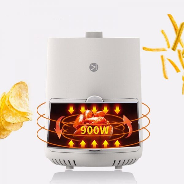 Air Fryer Home Fully Automatic Small 1.5L No Fuel Low Fat Electric Fryer Oven French Fries Machine