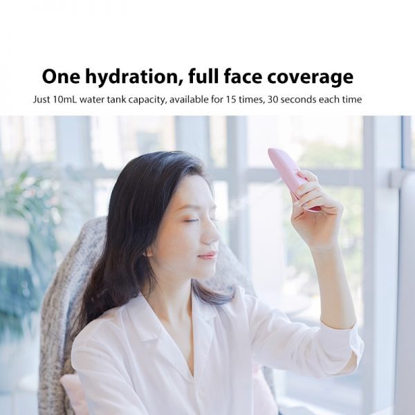 Xiaomi Sheface Face Humidifier Face Replenishing Instrument Charging Portable Spray Water Replenishing Sprayer Moisturizing Face