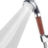 Bath Shower Head 3 Modes Adjustable Showerhead Jetting Shower Head High Pressure Saving Water Bathroom Filter