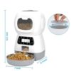 3 5L Automatic Pet Feeder Smart Food Dispenser For Cats Dogs Timer Stainless Steel Bowl Auto 1