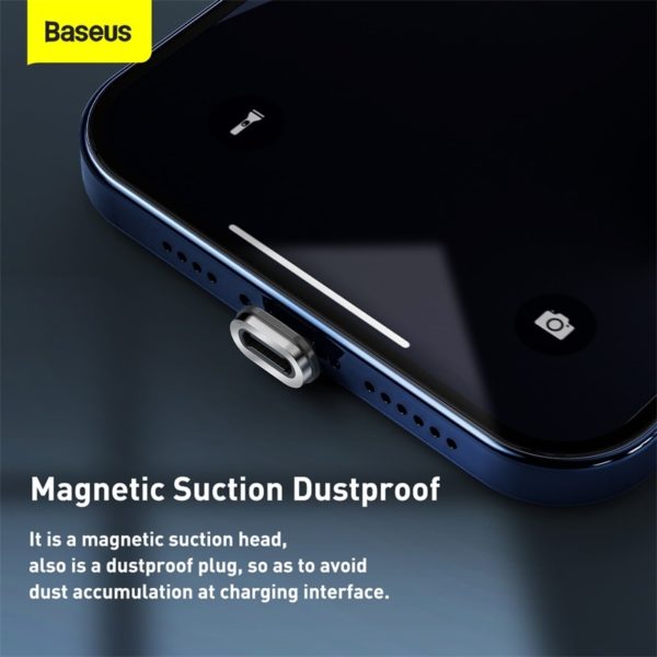Baseus 20W USB C Magnetic Cable for iPhone 12 Pro Max X Fast Charging Cable for 3