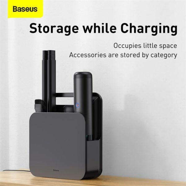 Baseus H5 Handheld Wireless Vacuum Cleaner 16KPa Powerful Suction Home Use Handy Cordless Vacuum Cleaner Portable 1