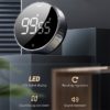 Baseus LED Digital Kitchen Timer For Cooking Shower Study Stopwatch Alarm Clock Magnetic Electronic Cooking Countdown 2