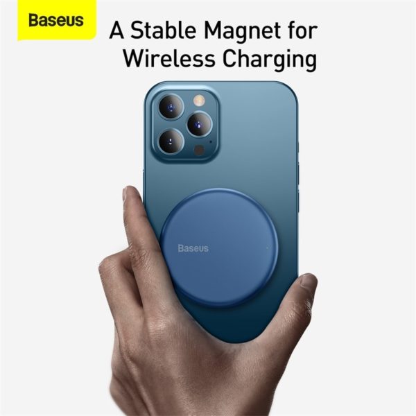 Baseus Mini Magnetic Wireless Charger 15W Qi PD Quick Charging Pad For iPhone 13 12 Pro 5