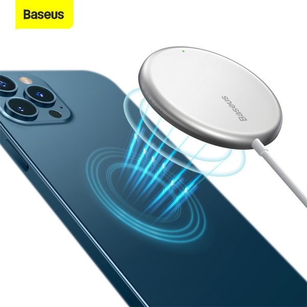 Baseus Mini Magnetic Wireless Charger 15W Qi PD Quick Charging Pad For iPhone 13 12 Pro