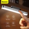 Baseus Night Light Hanging Magnetic LED Table Lamp Stepless Dimming Desk Lamp Rechargeable Cabinet Light For