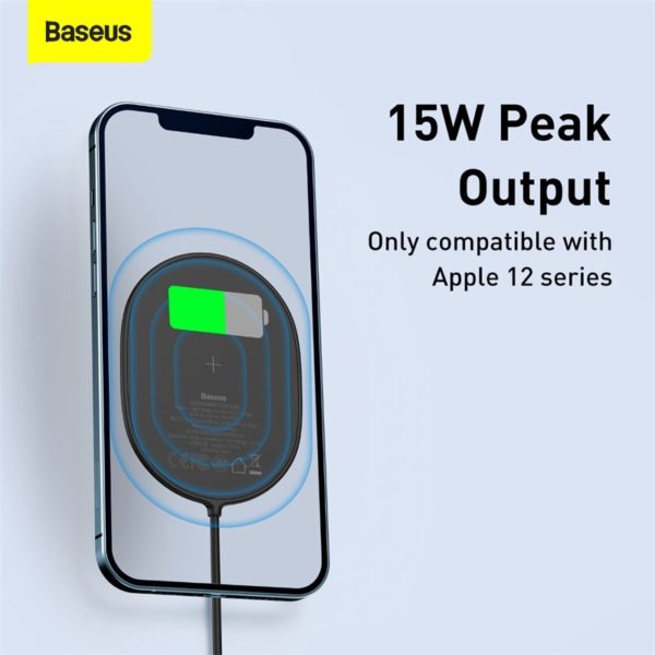 Baseus PD 15W Qi Magnetic Wireless Charger For iPhone 13 12 Pro Max Induction Wireless Charger 1