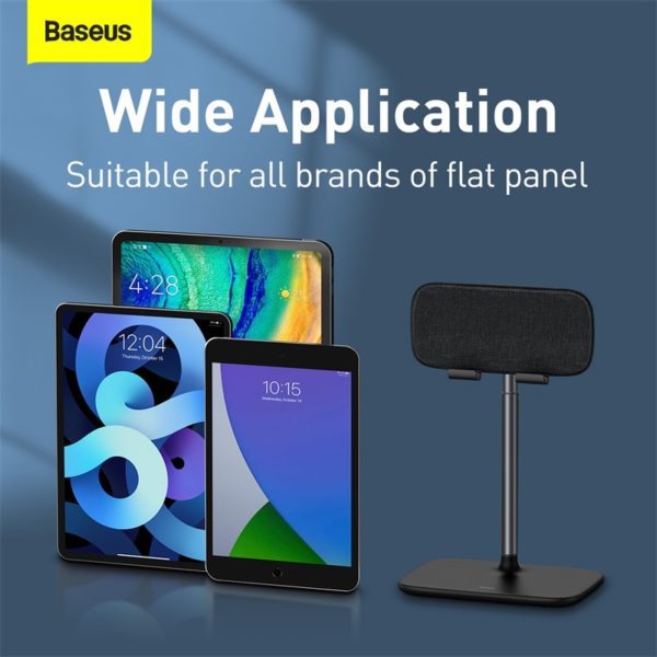 Baseus Tablet Desk Stand Black Desktop Phone Holder For Tablet Pad Desktop Holder Stand For iPad 1