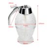New Juice Syrup Cup Bee Drip Dispenser Kettle Kitchen Accessories Honey Jar Container Storage Pot Stand 4