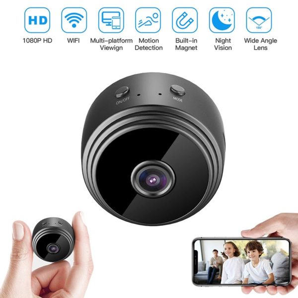 A9 Mini Camera Wifi 1080P HD IP Camera Home Security IR Night Magnetic Wireless Mini Camcorder 2