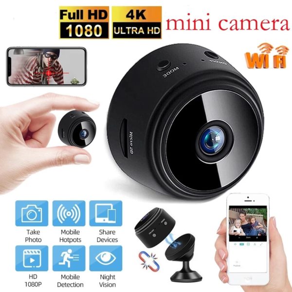 A9 Mini Camera Wifi 1080P HD IP Camera Home Security IR Night Magnetic Wireless Mini Camcorder 3