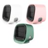 Air Cooler Fan Mini Desktop Air Conditioner with Night Light Mini USB Water Cooling Fan Humidifier 1