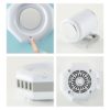110V Home Office Smart Semiconductor Refrigeration Drink Fast Cooling Cup Cooler 4