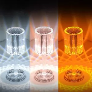 Original LED Lamp with Touch and crystal design