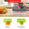 10 in 1 Multifunctional vegetable cutter shredders slicer with basket fruit potato chopper carrot grater slicer 4