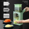 Multifunctional Vegetable Cutter Slicer Rotary Grater Scraping and Slicing Potato Radish Coarse Household Kitchen Tool Items