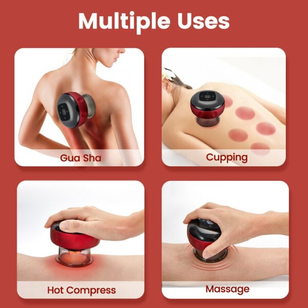 Cupping Massage Jars Vacuum Suction Cups Anti Cellulite Massage for body Negative Pressure Therapy Massage Body 1