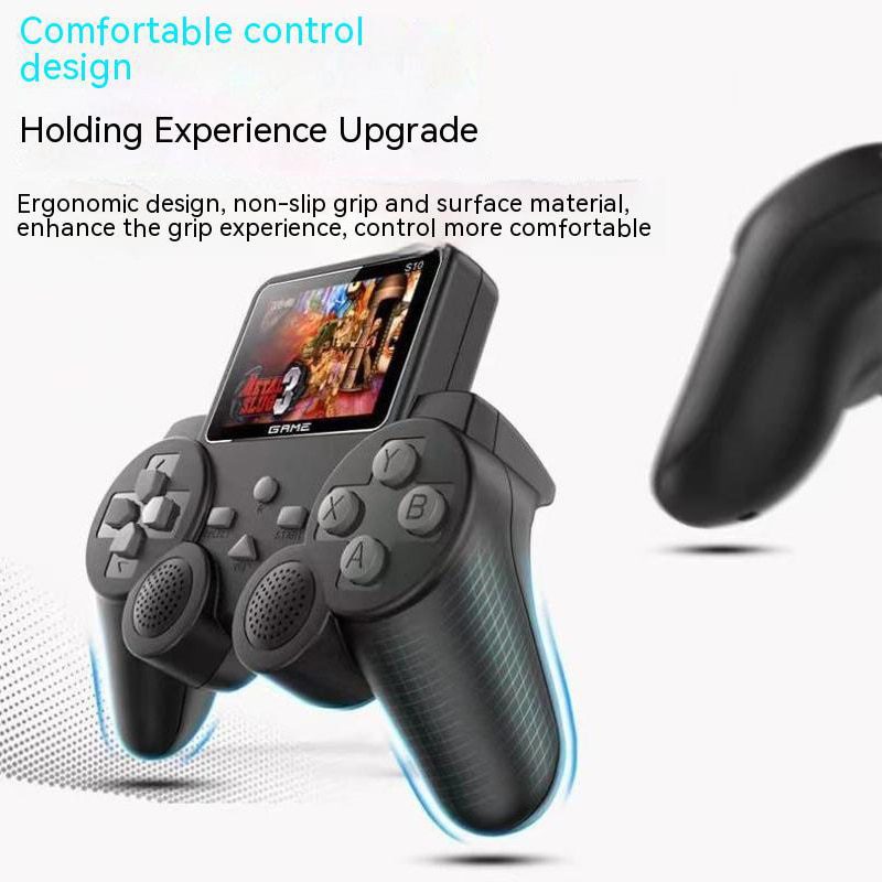 Remote Control Handle Handheld Game Console High Refreshing Screen Handheld Game Console Two Person Battle Retro 2