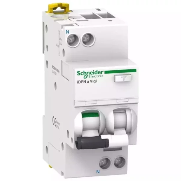 Schneider Acti 9 iDPNa Vigi - RCBO - 1P+N - 6A - C Curve - 4500A - 300mA - type AC