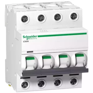 Schneider Acti9 iC60H 4P 20A C Miniature Circuit breaker