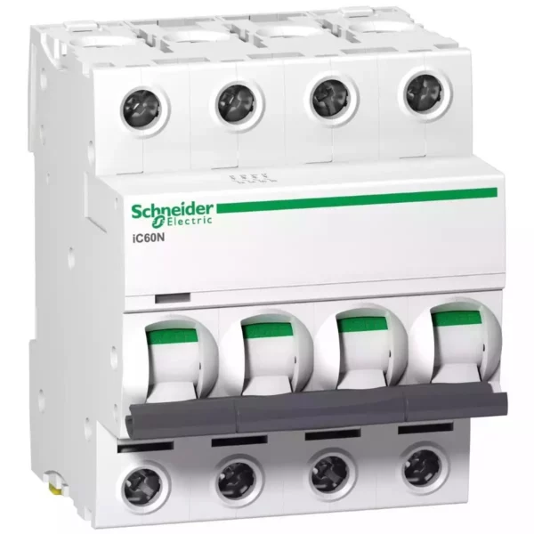 Schneider Acti9 iC60H 4P 32A C Miniature Circuit breaker