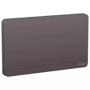 Schneider AvatarOn, 2G Blank Plate, Dark grey E8330TX_DG
