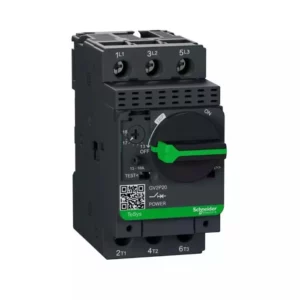 Schneider Motor circuit breaker, TeSys GV2, 3P, 13-18 A, thermal magnetic, screw clamp terminals