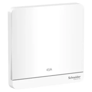 Schneider AvatarOn, switch, 45A, 250V, 2P, LED, White E8331D45N_WE