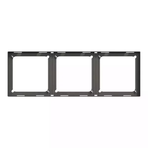 Schneider Multi Surround, AvatarOn C, 3 gang, dark grey E8731_36_DG - Image 3