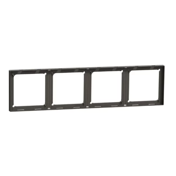 Schneider Multi Surround, AvatarOn C, 4 gang, dark grey E8731_46_DG