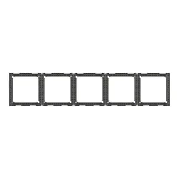 Schneider Multi Surround, AvatarOn C, 5 gang, dark grey E8731_56_DG - Image 2