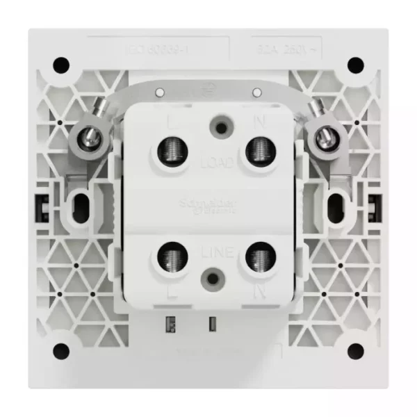Schneider 32A 250V 1G DP w_ LED DG E8731D32N_DG - Image 2