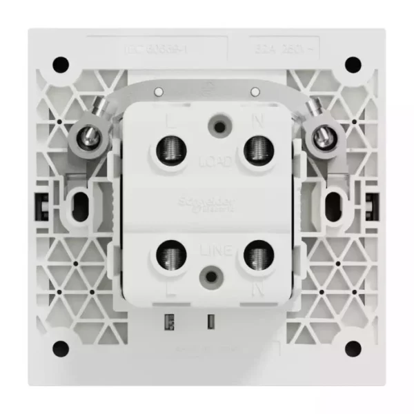 Schneider 45A 250V 1G DP w_ LED DG E8731D45N_DG - Image 2