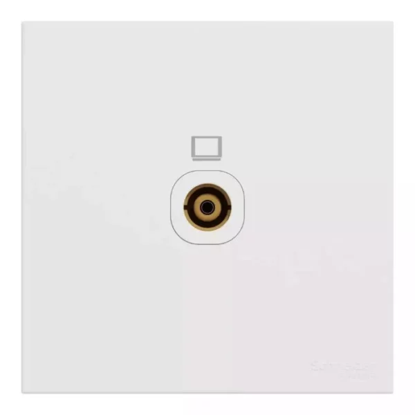 Schneider 1G TV socket, 75OHM, THROUGH-CNN WE E8731TV_WE - Image 3