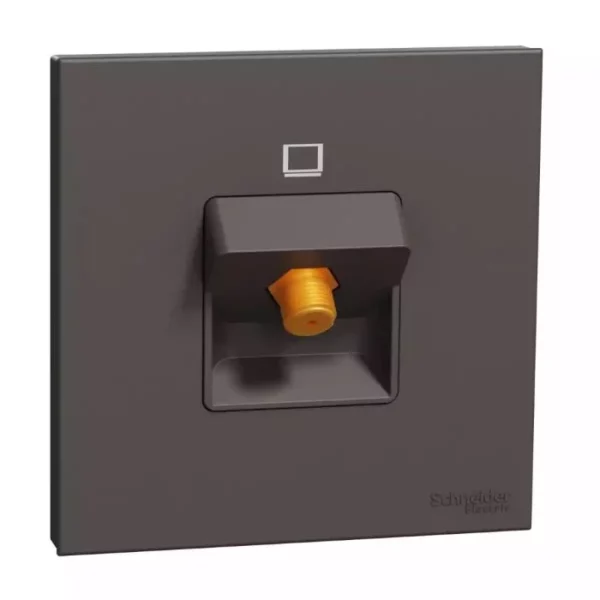Schneider 1G CATV socket ,45 DEGREE , F CNN DG E8731TVF_DG