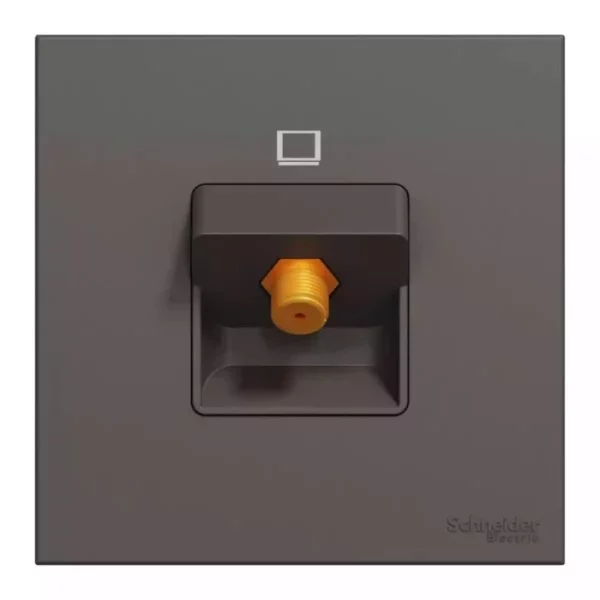 Schneider 1G CATV socket ,45 DEGREE , F CNN DG E8731TVF_DG - Image 3