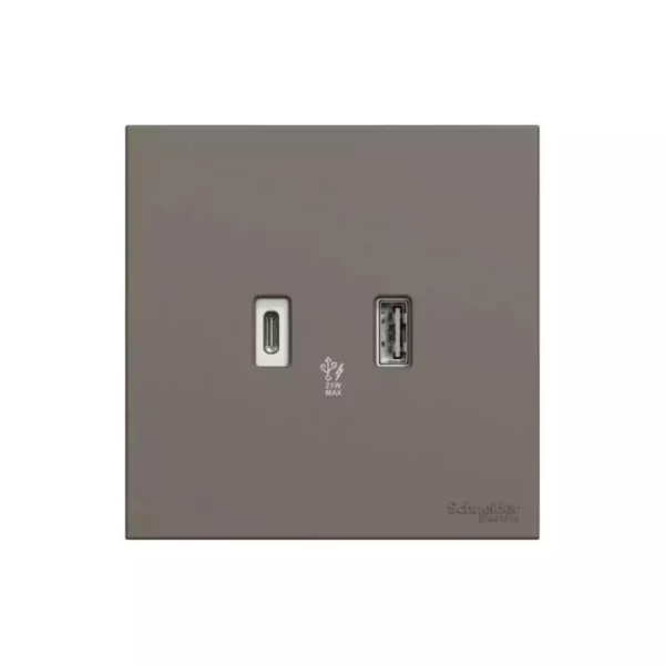Schneider 21W Type A+C USB charger, DG E8732ACQUSB_DG - Image 3