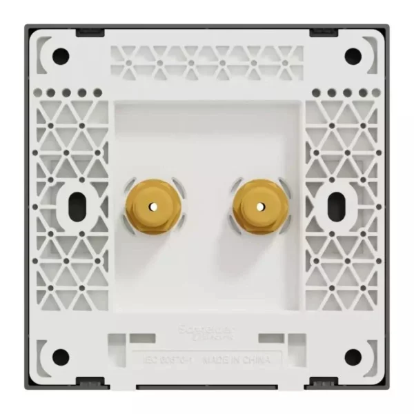 Schneider 2G TV socket + F CNN DG E8732TVF_DG - Image 2