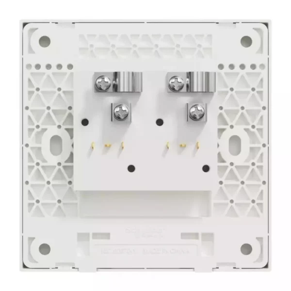 Schneider TV Master/FM socket, AvatarOn C, 2 gangs, white E8732TVFMM_WE - Image 2