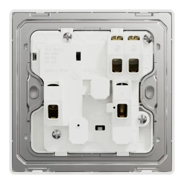 Schneider Switched socket, Unica X, 13A, 250V, 1 gang, with LED, Antique Bronze ,NUX15N_AB - Image 3