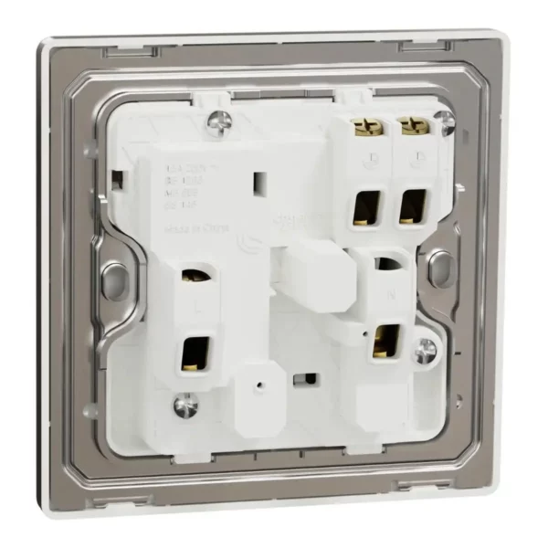Schneider Switched socket, Unica X, 13A, 250V, 1 gang, with LED, Antique Bronze ,NUX15N_AB - Image 8
