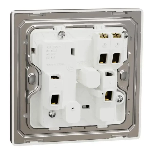Schneider Switched socket, Unica X, 13A, 250V, 1 gang, Dark Bronze ,NUX15_DB - Image 8
