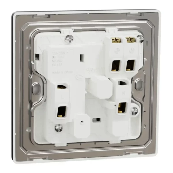Schneider Switched socket, Unica X, 13A, 250V, 1 gang, Dark Grey ,NUX15_DG - Image 8