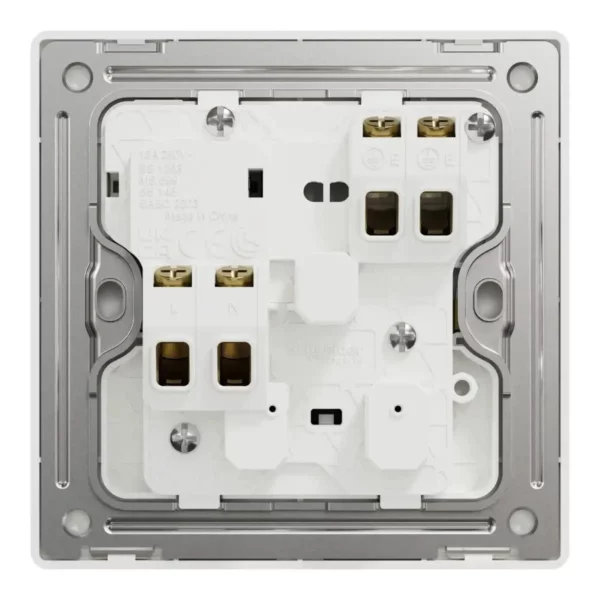 Schneider Switched socket, Unica X, 13A, 250V, 1 gang, 2 pole, Antique Bronze ,NUX15D_AB - Image 3