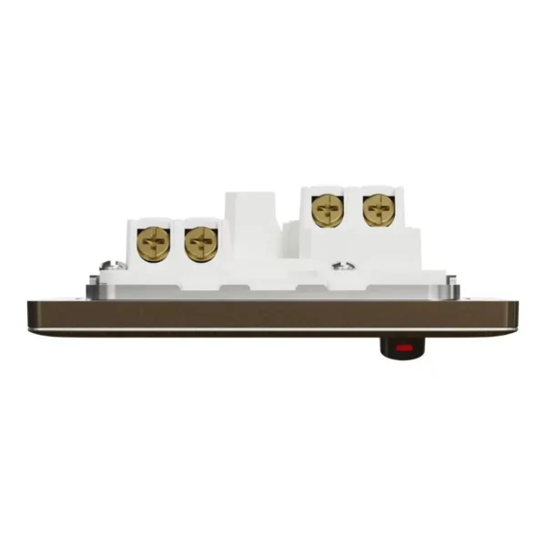 Schneider Switched socket, Unica X, 13A, 250V, 1 gang, 2 pole, Antique Bronze ,NUX15D_AB - Image 6