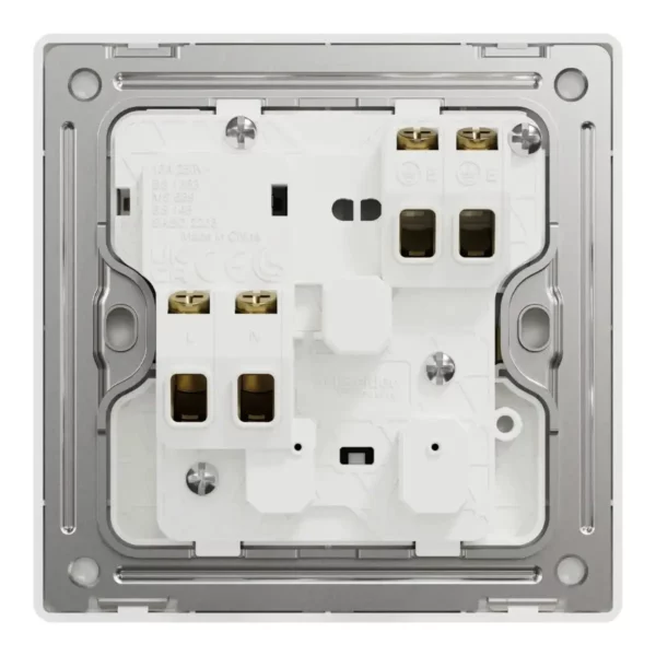 Schneider Switched socket, Unica X, 13A, 250V, 1 gang, 2 pole, Dark Bronze ,NUX15D_DB - Image 3