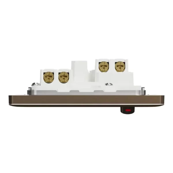 Schneider Switched socket, Unica X, 13A, 250V, 1 gang, 2 pole, Dark Bronze ,NUX15D_DB - Image 6