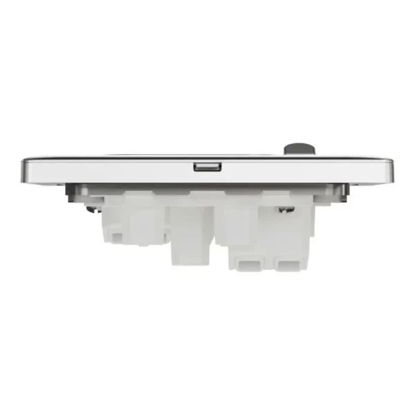 Schneider Switched socket, Unica X, 13A, 250V, 1 gang, 2 pole, Stainless Steel ,NUX15D_SS - Image 7