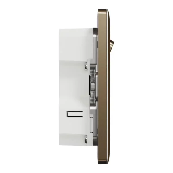Schneider Switched socket with USB, Unica X, 13A, 250V, 2 pole, type A+C, 21W, Antique Bronze ,NUX15DACQUS_AB - Image 5